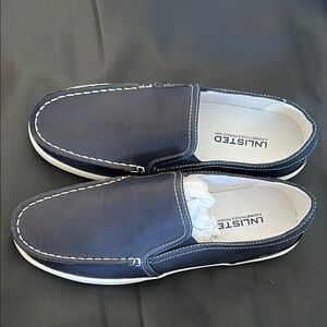 Unlisted Men's Navy Slip-On Shoes